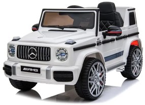Elektrické autíčko Mercedes G63 AMG biele