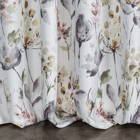 ZATEMŇOVACÍ ZÁVES NA KRÚŽKOCH ZOJA 140X250 CM VZOROVANÁ