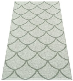 Zelený vnútorný a vonkajší behúň 70x150 cm Kotte Army Sage – Pappelina