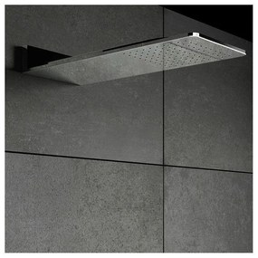 STEINBERG 390 horná sprcha Wall Rain, 1jet, 250 x 600 mm, s nástenným pripojením, leštená nerezová oceľ, 3905661