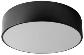 Toolight - Stropná lampa 30 cm okrúhla 3xE27 60W app640-2c, čierna, OSW-00088