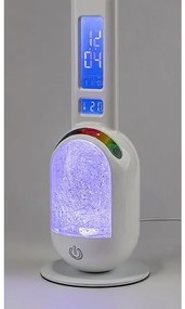 Rabalux 74231 stolná LED lampa s glitrami Figen, biela, 5W, 290lm, 5000K, stmievateľná