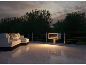 InFire - BIO krb 82,5x78 cm 3kW biela