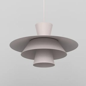 Luster na lanku PLATO 1xE27/15W/230V krémový