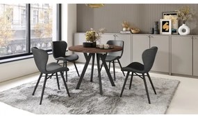 Rozkladací jedálenský stôl ARTUR dub/čierny