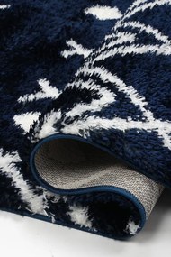 Koberec Boho 590 NAVY BLUE/CREAM