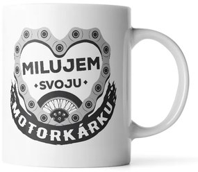 Sablio Hrnek Miluji svou motorkářku - 200 ml - espresso