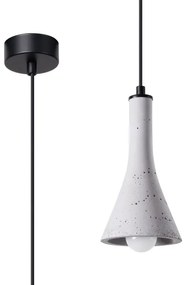 Sollux SL.1223 - Luster na lanku REA 1xE14/12W/230V betón