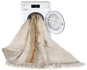 Béžový bavlnený koberec 140x200 cm Duetto Sage – Lorena Canals