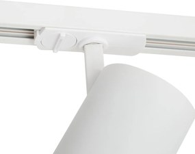 Moderný reflektor biely pre 1-fázový koľajnicový systém vrátane LED - Iconic Mark