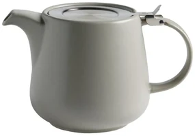 Svetlosivá porcelánová čajová kanvica so sitkom Maxwell &amp; Williams Tint, 1,2 l