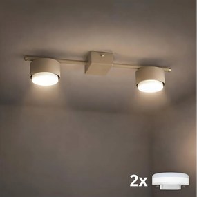 Brilagi - LED bodové svietidlo MONO 2xGX53/30W/230V béžové