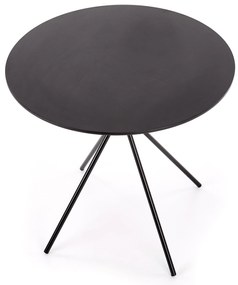 Čierny jedálenský stôl PHANTOM 80x80