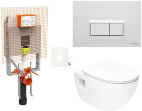 Závesný wc set na zamurovanie SAT Project SIKOVZSATPRO51600