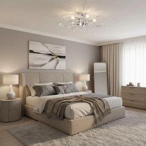 Toolight Toolight, stropné svietidlo 5xE14, EBT021-5C, chrómová, OSW-01220