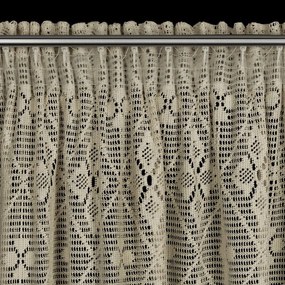 Dekorstudio Záclona NELA v BOHO štýle - prírodná
