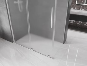 Mexen Velar, sprchový kút s posuvnými dverami 150 x 70 cm, 8mm sklo námraza, chrómová, 871-150-070-31-01