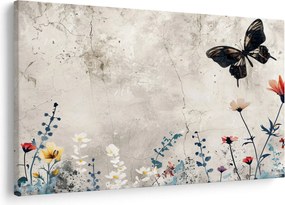 Obraz - Lúka v betóne (90x60 cm)