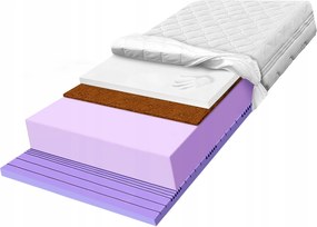 Penový matrac 150x190 H3 H4 kokosový viskózny pamäťový pevný 30cm