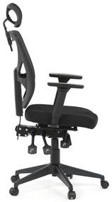 Autronic BONTEC Kancelárska stolička, asynchrónny mechanizmus, čierna, KA-Q8250 BK Farba: Čierna