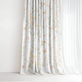 Goldea dekoračný záves - motýlia záhrada 180x150 cm