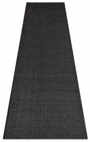 Kusový koberec Dobela čierny atyp 70x250cm