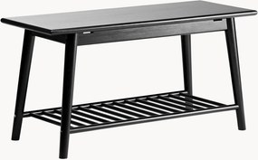 Lavica z bambusového dreva's úložným priestorom na topánky Noble