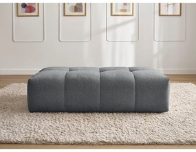 Tmavosivá ženilková podnožka Everest – Bobochic Paris