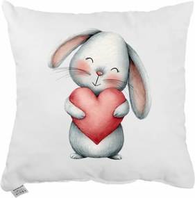 Dekoratívny vankúš Bunny Love 40x40 cm EMI