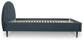 Modrá detská posteľ 90x200 cm Mercury – Scandic