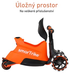 Xtend Scooter Ride-on orange – multifunkčná kolobežka