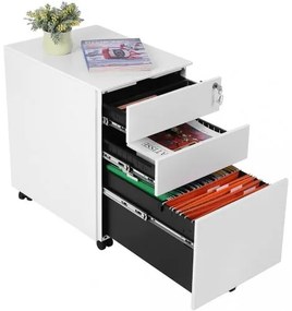 Mobilná skrinka na spisy SONGMICS OFC60WT