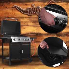 Záhradný plynový gril Curron