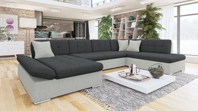 Rohová sedacia súprava Genero Sale, Dostupné poťahy: Lux 06 + Lux 06 + Lux 05, Strana: Ľavá