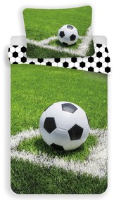 Jerry Fabrics Bavlnené obliečky 140x200 + 70x90 cm - Futbal