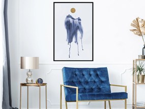 Artgeist Plagát - Watercolour Abstraction [Poster] Veľkosť: 40x60, Verzia: Zlatý rám s passe-partout