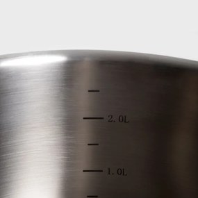 Sada šiestich hrncov EATALY strieborné 721786