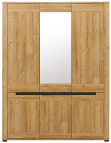 Skriňa 3d York Y-8 Dub/Grafit