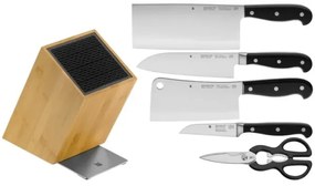 WMF - Súprava kuchynských nožov v bloku SPITZENKLASSE PLUS 6 ks