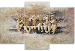 Obraz na plátně třídílný Anjel Angel - 150x100 cm