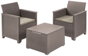 EMMA balcony set - Allibert Cappuccino