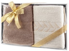 EUROFIRANY BAVLNENÝ UTERÁK GLOW SADA 2 KS 50X90 CM VIACFAREBNÁ