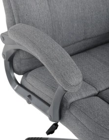 Kancelárska stolička sivá KA-C715 GREY2