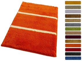 ROUTNER Kúpeľňová predložka IRSINA Oranžová 10506 - Oranžová / 50 x 80 cm 10506