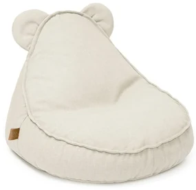 Outzy sedací vak s uškami, oat-blush-beige