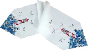 Obrus Maják vo vlnách 40 × 140 cm