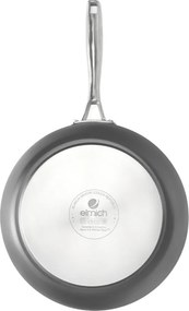 Elmich Nepriľnavá keramická Wok panvica Vital Ø 28 cm - tmavosivá