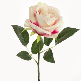 Dekoratívna kvetina 56 cm , kvet 7 cm, priemer kvetu 12 cm biela