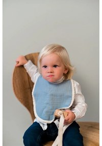 Sivý mušelínový podbradník Kindsgut Paris