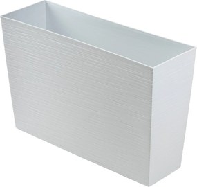 Plastový květináč Bloom Riflo 36,2x56,1 cm bílý